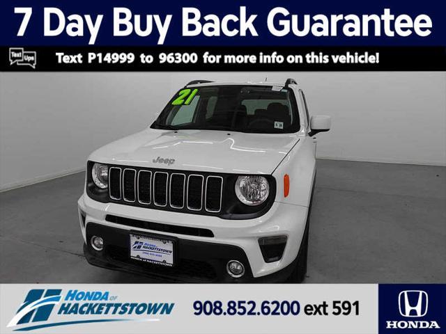 used 2021 Jeep Renegade car, priced at $20,695