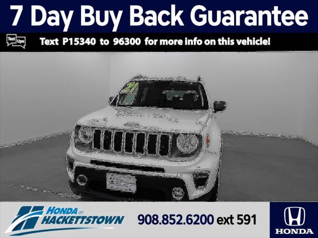 used 2021 Jeep Renegade car, priced at $19,595