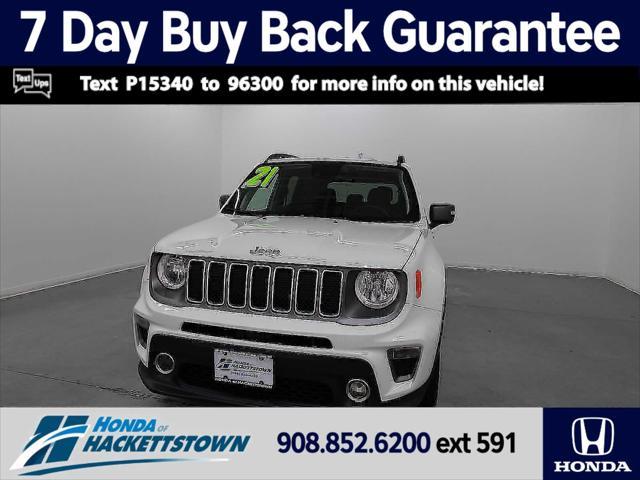 used 2021 Jeep Renegade car, priced at $19,788