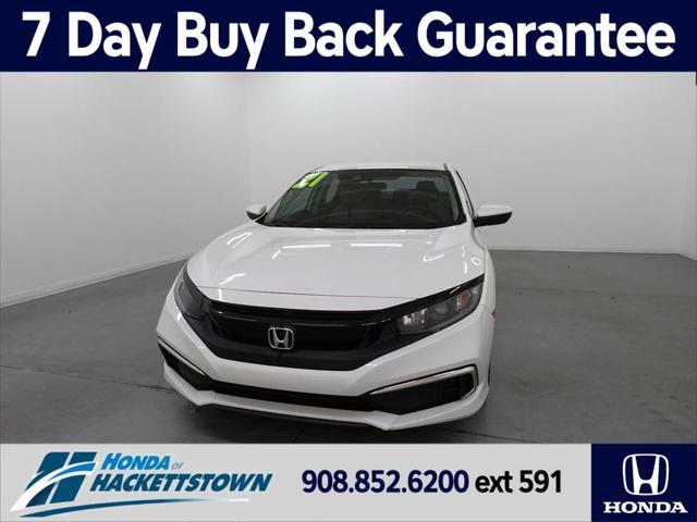 used 2021 Honda Civic car, priced at $14,995