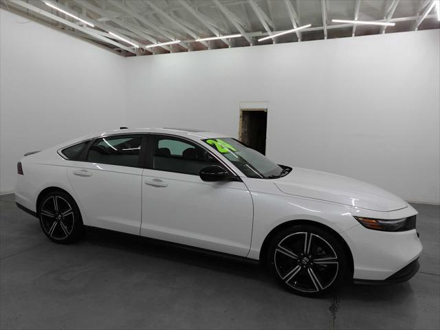 used 2024 Honda Accord Hybrid car, priced at $27,992