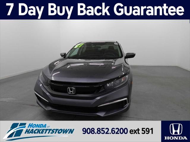 used 2021 Honda Civic car, priced at $16,889