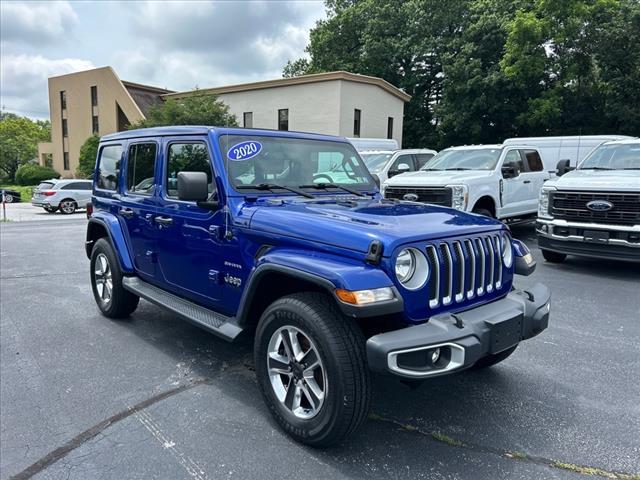 used 2020 Jeep Wrangler Unlimited car, priced at $30,295