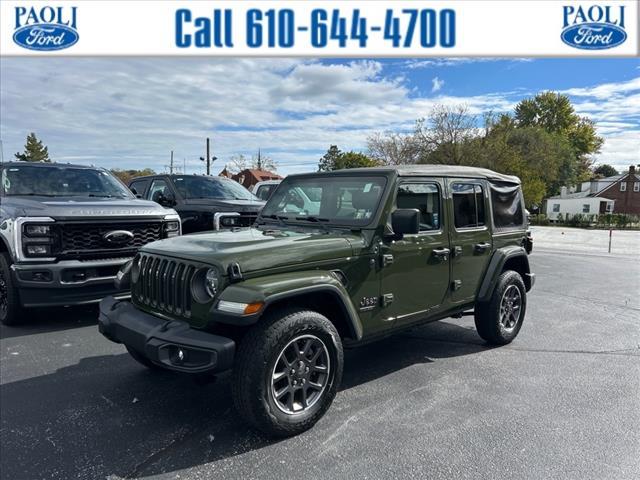 used 2021 Jeep Wrangler Unlimited car, priced at $27,795