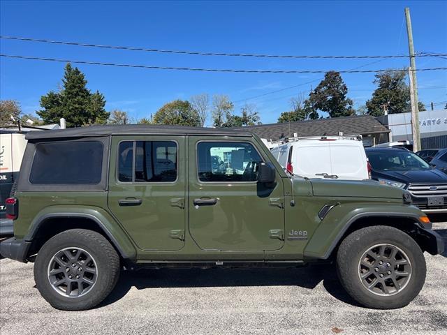 used 2021 Jeep Wrangler Unlimited car, priced at $29,995
