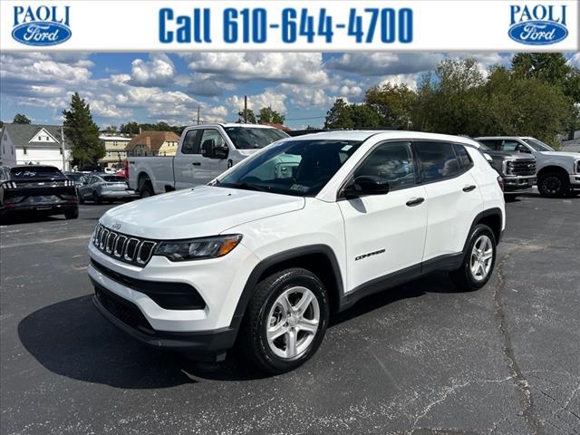 used 2024 Jeep Compass car, priced at $21,495