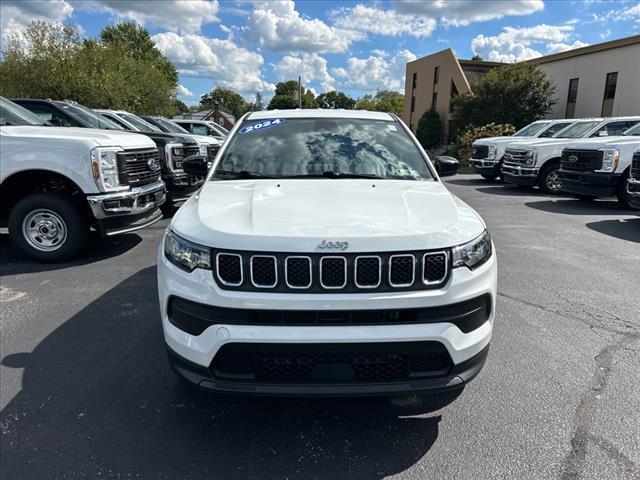 used 2024 Jeep Compass car, priced at $21,495