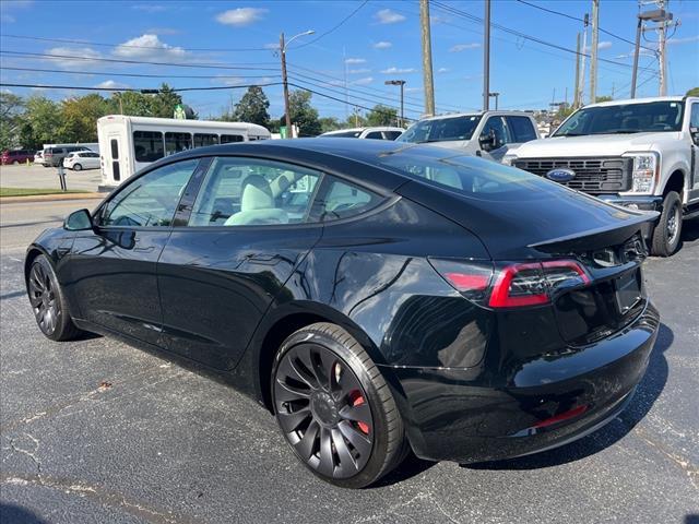 used 2023 Tesla Model 3 car, priced at $32,795
