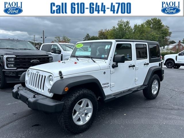 used 2017 Jeep Wrangler Unlimited car, priced at $20,295