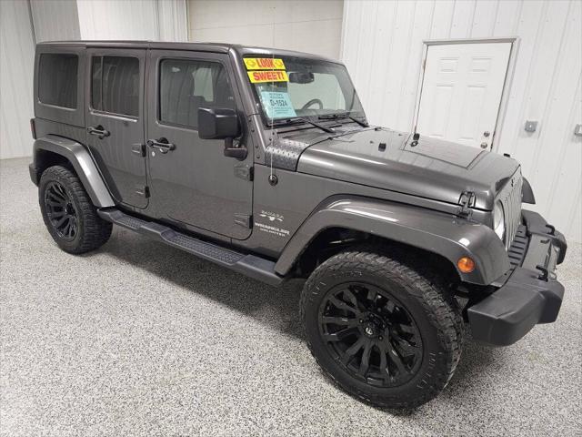 used 2017 Jeep Wrangler Unlimited car, priced at $23,995