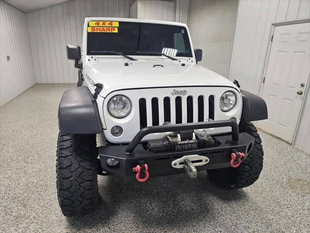 used 2016 Jeep Wrangler Unlimited car, priced at $21,995
