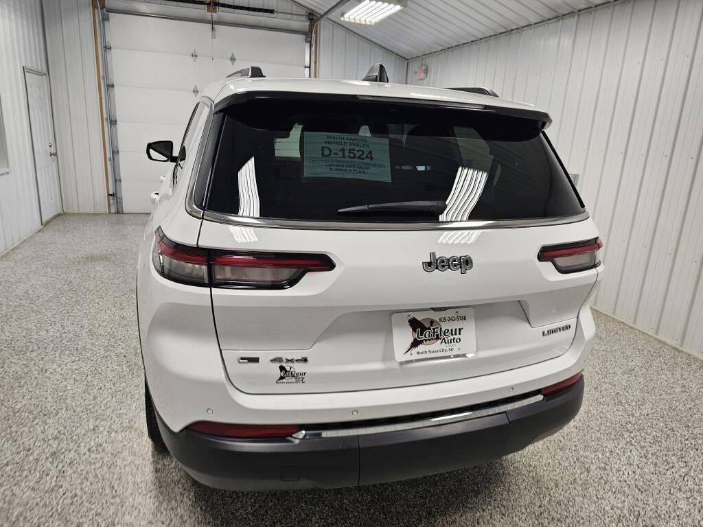 used 2022 Jeep Grand Cherokee L car, priced at $32,995