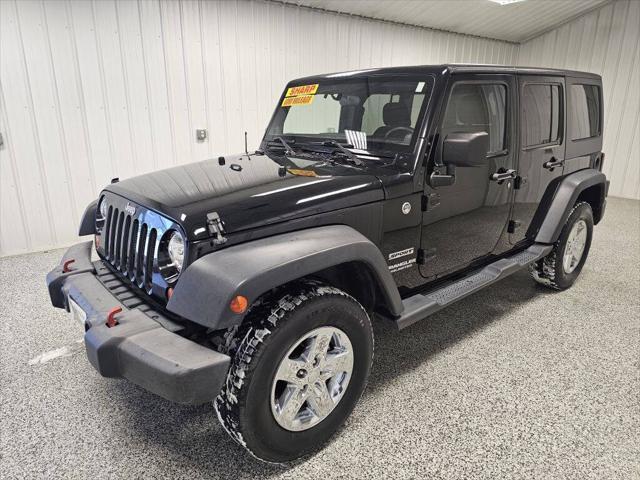 used 2013 Jeep Wrangler Unlimited car, priced at $18,995