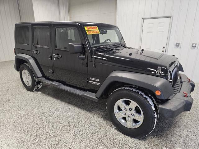 used 2013 Jeep Wrangler Unlimited car, priced at $18,995