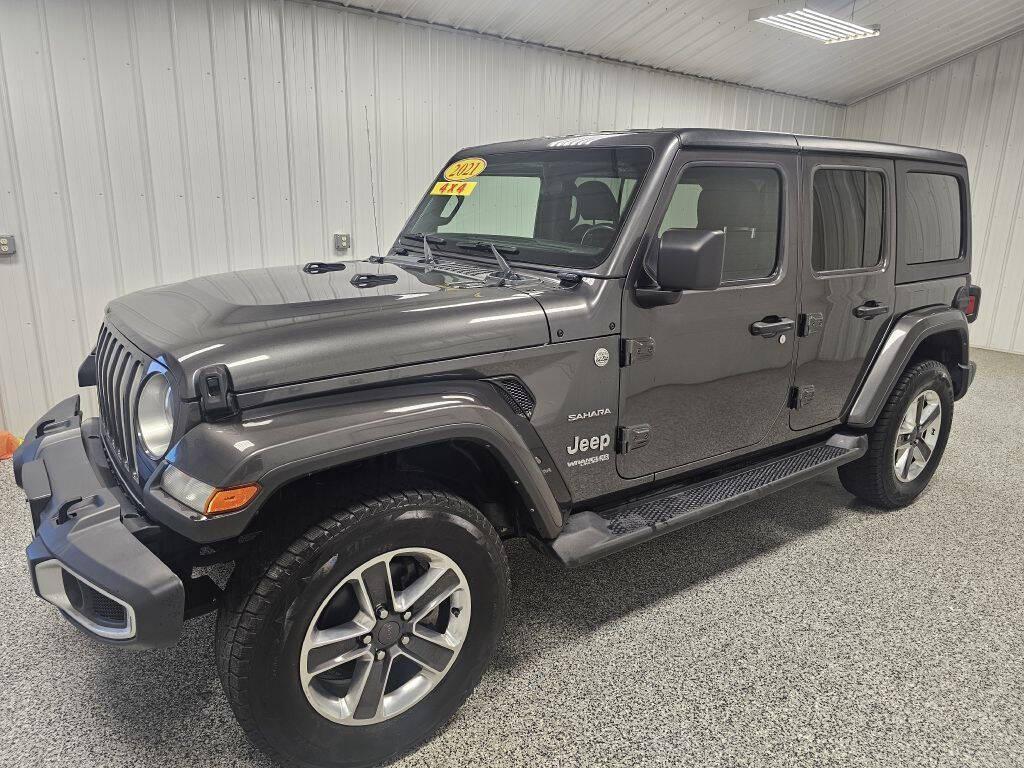 used 2021 Jeep Wrangler Unlimited car, priced at $29,995