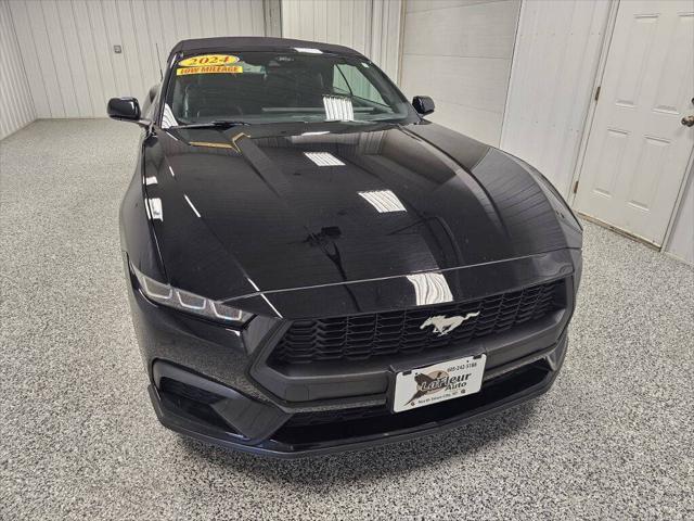 used 2024 Ford Mustang car, priced at $34,995