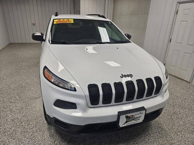 used 2017 Jeep Cherokee car, priced at $18,995