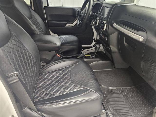 used 2017 Jeep Wrangler Unlimited car, priced at $21,995