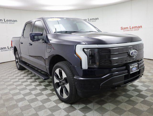 used 2023 Ford F-150 Lightning car, priced at $54,200