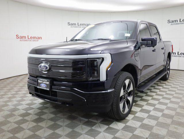 used 2023 Ford F-150 Lightning car, priced at $54,200