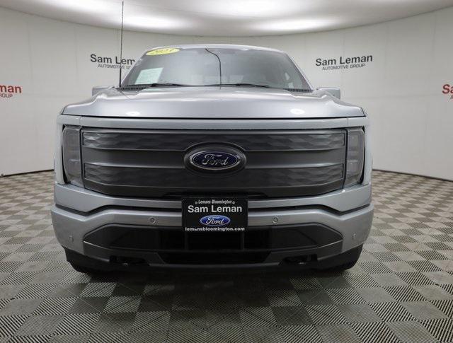 used 2023 Ford F-150 Lightning car, priced at $49,990