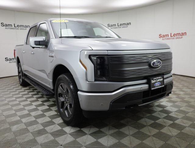 used 2023 Ford F-150 Lightning car, priced at $49,990