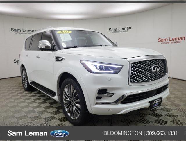 used 2021 INFINITI QX80 car, priced at $40,905