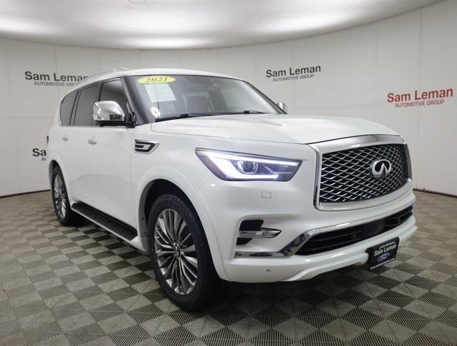 used 2021 INFINITI QX80 car, priced at $40,905