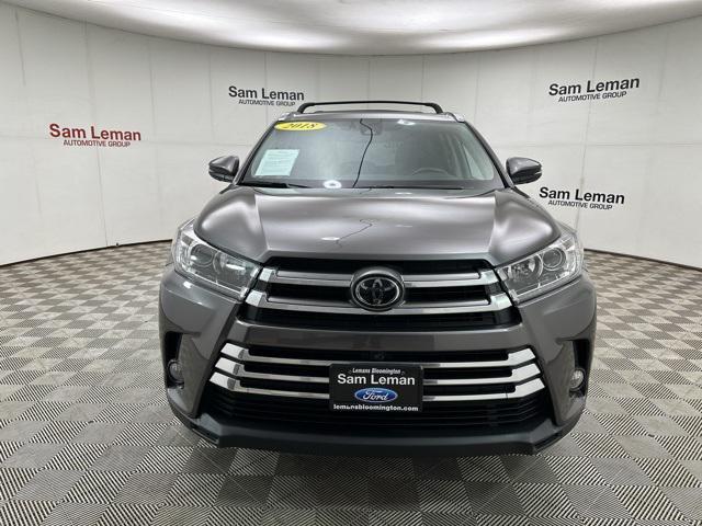 used 2018 Toyota Highlander car, priced at $26,565