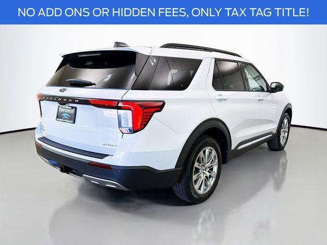 new 2025 Ford Explorer car, priced at $43,560