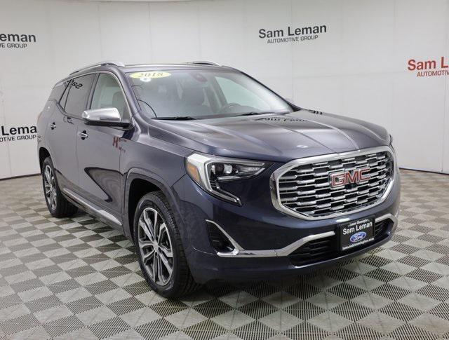 used 2018 GMC Terrain car, priced at $16,990