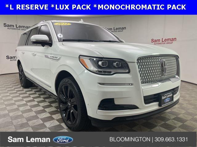 used 2022 Lincoln Navigator L car, priced at $59,900