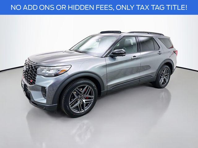 new 2025 Ford Explorer car, priced at $55,860