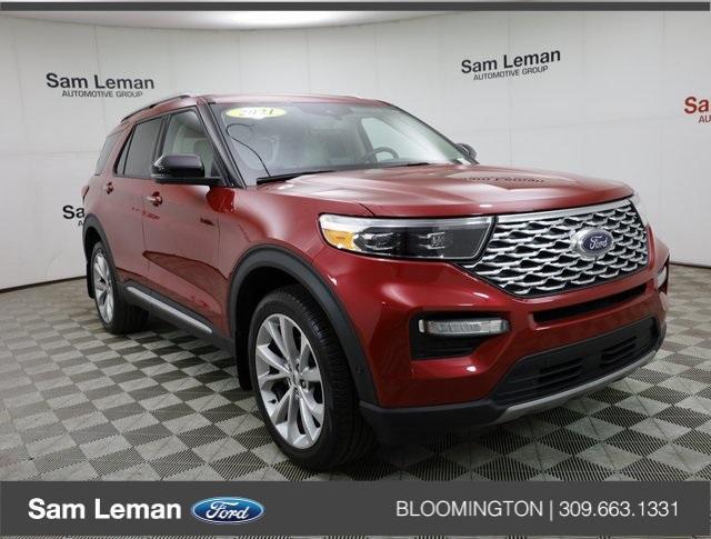 used 2021 Ford Explorer car, priced at $37,690