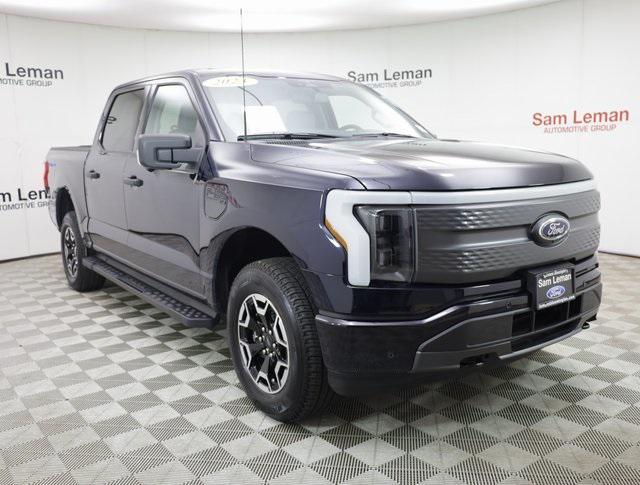 used 2023 Ford F-150 Lightning car, priced at $41,900