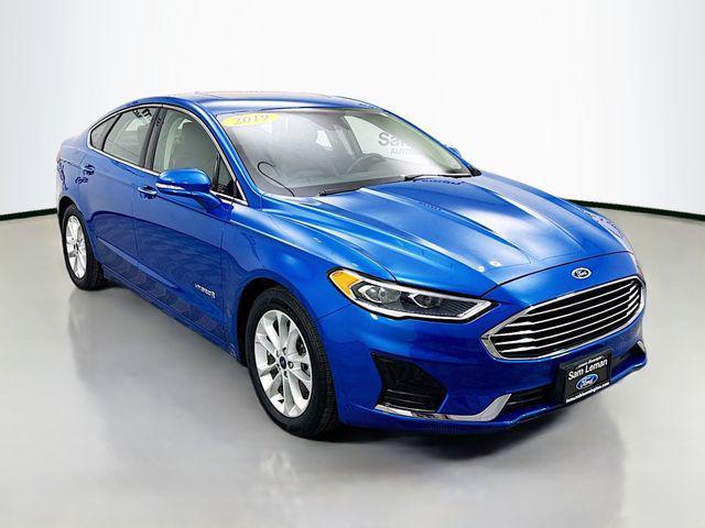 used 2019 Ford Fusion Hybrid car, priced at $17,990