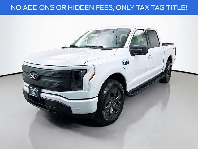 new 2025 Ford F-150 Lightning car, priced at $61,490