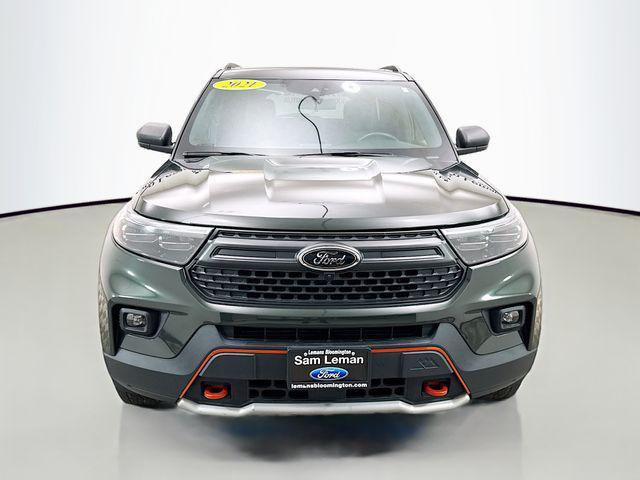 used 2021 Ford Explorer car, priced at $31,390