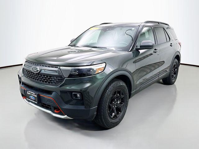 used 2021 Ford Explorer car, priced at $31,390