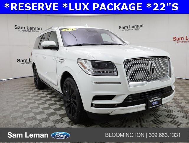 used 2021 Lincoln Navigator car, priced at $52,865