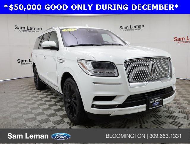 used 2021 Lincoln Navigator car, priced at $50,000