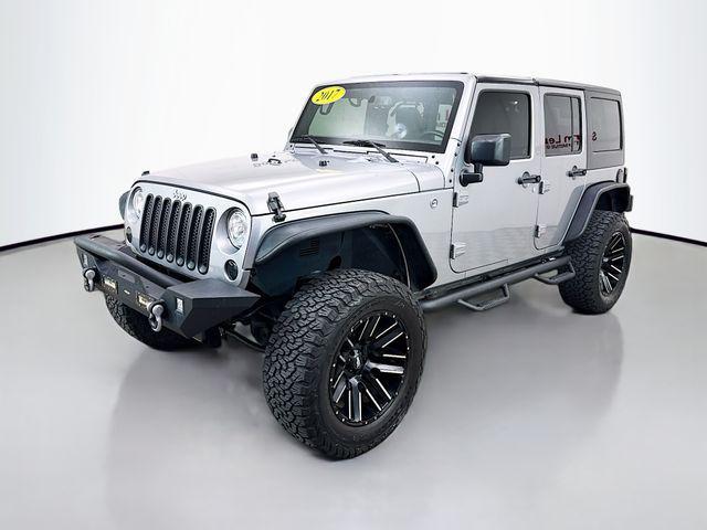 used 2017 Jeep Wrangler Unlimited car, priced at $21,905