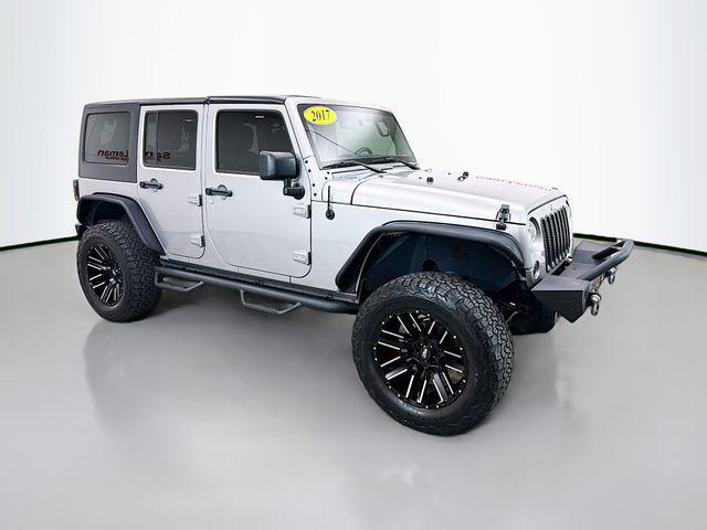 used 2017 Jeep Wrangler Unlimited car, priced at $21,905