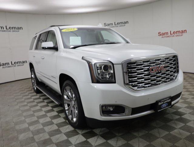 used 2018 GMC Yukon car, priced at $31,500