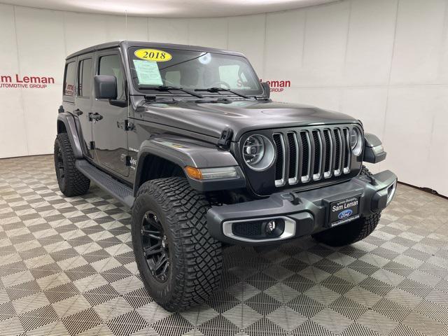 used 2018 Jeep Wrangler Unlimited car, priced at $23,990