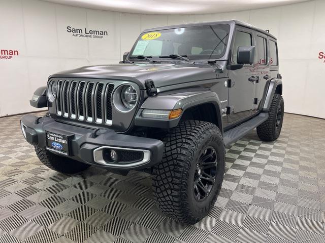 used 2018 Jeep Wrangler Unlimited car, priced at $23,990