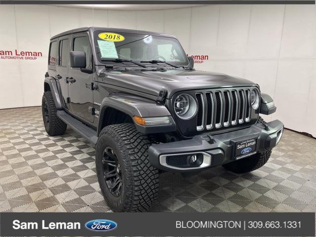 used 2018 Jeep Wrangler Unlimited car, priced at $23,990