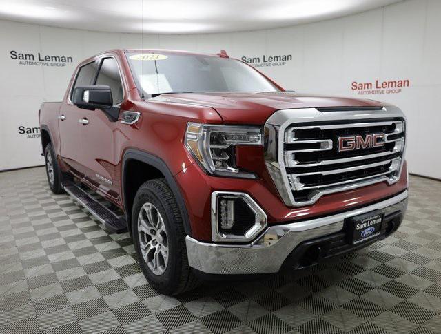 used 2021 GMC Sierra 1500 car, priced at $40,500