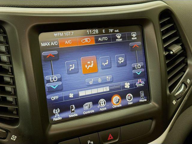 used 2016 Jeep Cherokee car, priced at $17,500