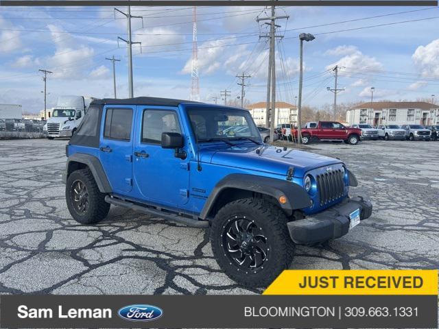 used 2016 Jeep Wrangler Unlimited car, priced at $17,900